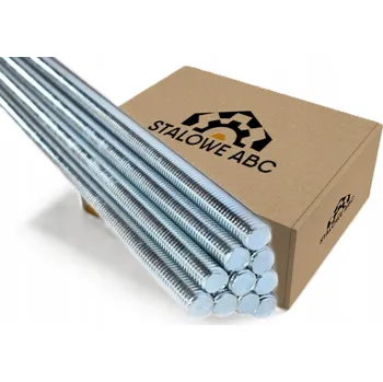 Závitová tyč Metrická závitová tyč DIN975 27x1000 tř. 4.8 pozink OCELOVÉ ABC