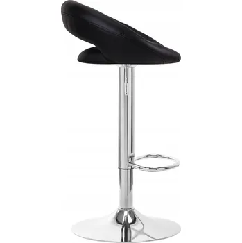 Barová židle Barová židle / Hoker do recepce 4Rico QS-B10, černá