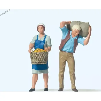 Modelová železnice Postavičky Ve mlýně G - Preiser 45072 (Zahradní železnice)