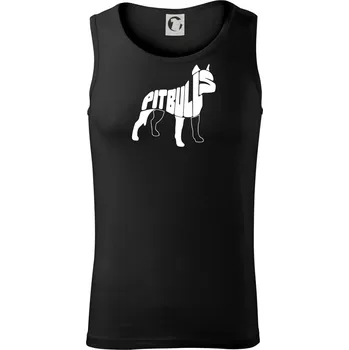 Pit Bull Teriér - Tílko pánské Core - XL ( Černá )