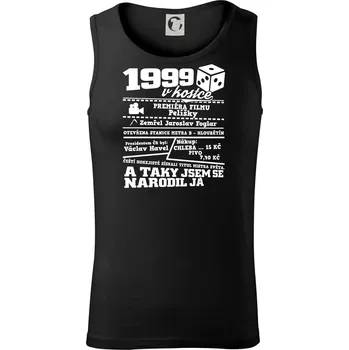 Pánské termoprádlo 1999 v kostce - Tílko pánské Core - L ( Černá )