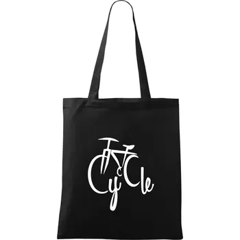 Cycle kolo - Taška bavlněná - 42 x 38 cm ( Černá )