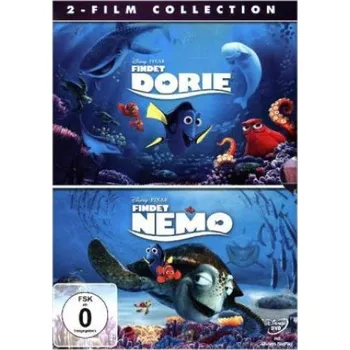DVD film Findet Dorie + Findet Nemo Doppelpack, 2 DVD, 2 DVD-Video – David Ian Salter,Axel Geddes,Andrew Stanton,Bob Peterson,David Reynolds,Victoria Strouse,Bob Peterson,Angus Maclane,Thomas Newman,Graham Walters,Lindsey Collins,John Lasseter,Bob Roath,Sh (DE)