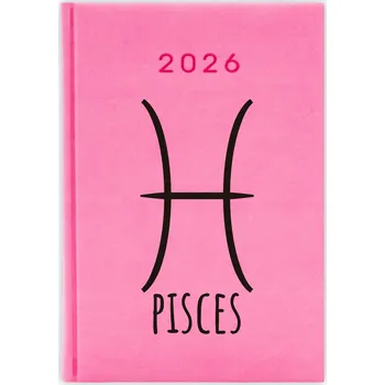 Kalendář Knižkový kalendář 2026 A5 růžový