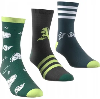 Dámské ponožky Ponožky Adidas BRAND LOVE 3PP, vícebarevné, velikost 40-42