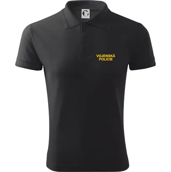 Pánská košile Vojenská Policie - Polokošile pánská Pique Polo 203 - XL ( Dřevěné uhlí )