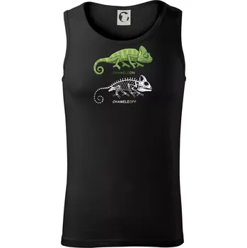 ChameleON_OFF (Hana-creative) - Tílko pánské Core - L ( Černá )