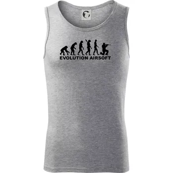 Evoluce airsoft - Tílko pánské Core - S ( Tmavě šedý melír )