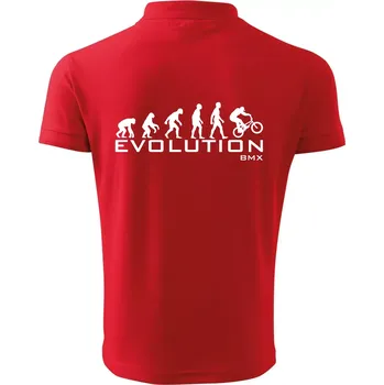 Pánská košile Evoluce BMX - Polokošile pánská Pique Polo 203 - 4XL ( Červená )