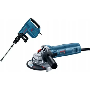 Pneumatické kladivo Bourací kladivo Bosch GSH 11E + úhlová bruska GWS 9-125