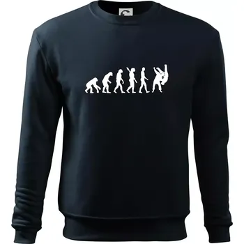 Judo Evoluce boj - Mikina Essential dětská - 158 cm/12 let ( Námořní modrá (velmi tmavá - téměř černá) )