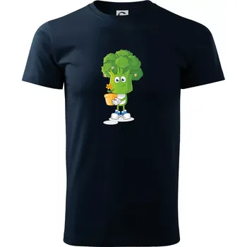 Brokolice zahrádkář - Triko extra velké (5-8XL) - 6XL ( Námořní modrá (velmi tmavá - téměř černá) )