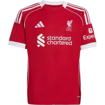 Chlapecké tričko adidas Liverpool Home Shirt 2025 2026 Juniors Red 7-8 Years