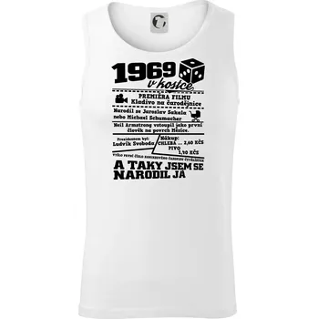 Pánské termoprádlo 1969 v kostce - Tílko pánské Core - L ( Bílá )