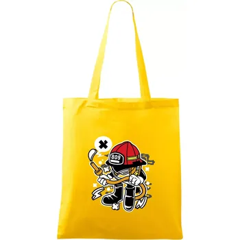 Fajrákmen - Taška bavlněná - 42 x 38 cm ( Žlutá )