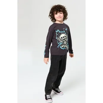 Sinsay - Tričko svítící ve tmě Stitch - šedá - 205FC-86X - 205FC-86X-104