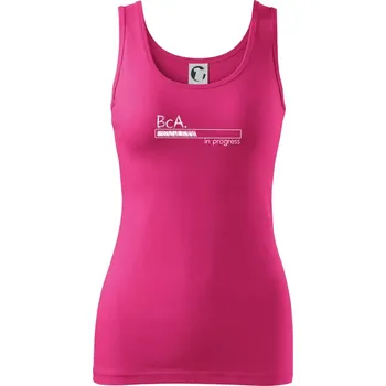 In progress titul BcA. bakalář / bakalářka umění - Dámské tílko - S ( Purpurová )