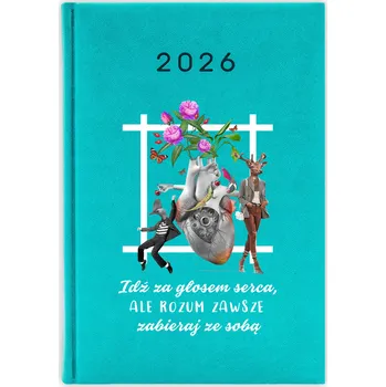 Kalendář Knižní kalendář 2026 A5 modrý