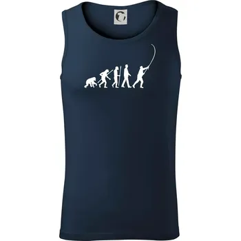 Evoluce rybaření - Tílko pánské Core - XL ( Námořní modrá (velmi tmavá - téměř černá) )