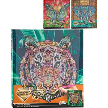 Diamantové malování GRAFIX Malování s kamínky mozaika diamantový obrázek 3 druhy | 63831
