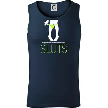 Sluts virgins are inexperienced - Tílko pánské Core - 2XL ( Námořní modrá (velmi tmavá - téměř černá) )