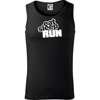Pánské termoprádlo Eat sleep run velké - Tílko pánské Core - M ( Černá )