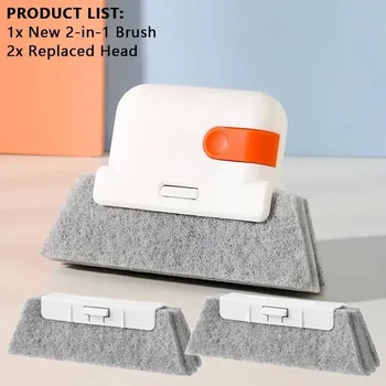 Vysavač na okno Čistič drážek oken rámů a dveří | čistič, kartáč - 08