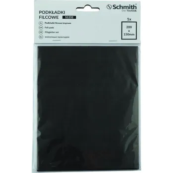 Podložka pod nábytek Filcová podložka HNĚDÁ 200 x 150 mm, tloušťka 2,5 mm
