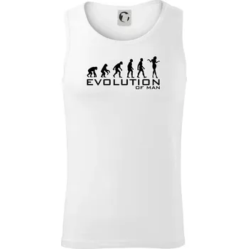 Evoluce muže - Tílko pánské Core - XL ( Bílá )