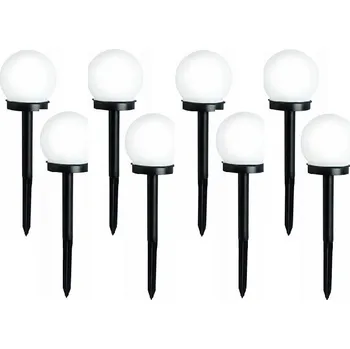 Zahradní dekorace Solar S48 Solární zahradní lampa set 8 kusů (Solární zahradní svítidlo )
