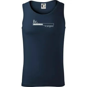 Pánské termoprádlo In progress titul Bc. bakalář / bakalářka - Tílko pánské Core - S ( Námořní modrá (velmi tmavá - téměř černá) )