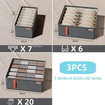 Úložný box Praktický zásuvkový organizér na spodní prádlo | organizér, úložný box - SADA 3 KS1