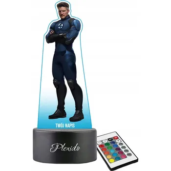 Lampička Plexido vícebarevná Noční lampa