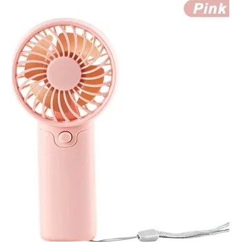 Domácí ventilátor Mini větrák do kapsy Růžový