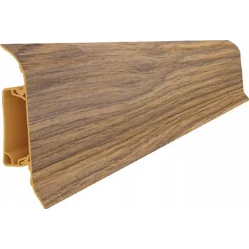 soklová lišta Lišta Vilo PVC 21 x 55 délka 250 cm, dub