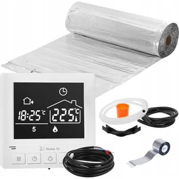 Topná rohož SADA Vyhřívací podložka pod panely MAL-160W/m2 6m2