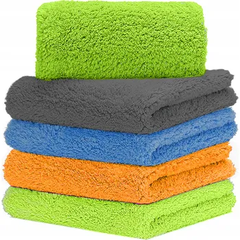 Utěrka 5x MĚKKÝ HADŘÍK UTĚRKA Z MIKROVLÁKNA NA ÚKLID DETAILING 40x40cm