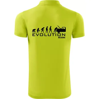 Pánská košile Evoluce mechanik - Polokošile Victory sportovní (dresovina) - 2XL ( Limetková )