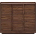 Hnědá komoda v dekoru ořechu 100x78x50 cm Onix – Kave Home ID_1759204