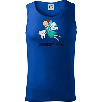 Zoubková víla - Tílko pánské Core - 2XL ( Královská modrá )