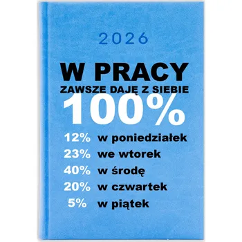 Kalendář Knižkový kalendář pro učitele 2026 A5 modrý