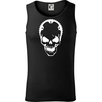 Pánské termoprádlo Rozeta lebka - Tílko pánské Core - XL ( Černá )