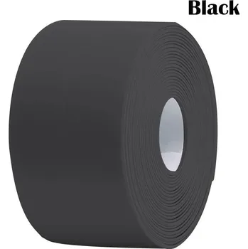 Lepicí páska Voděodolná těsnicí páska do koupelny | těsnicí páska, samolepicí páska - černý , 3,8 cm (1,5 palce) , (3,2 m) 10,5 stop