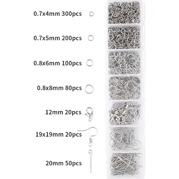 Výtvarná sada Sada na výrobu šperků diy háčky | komponenty sada - Směs 01