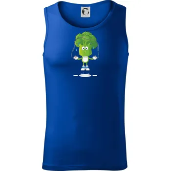 Brokolice tenista - Tílko pánské Core - XL ( Královská modrá )