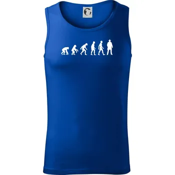 Evoluce cowboy - Tílko pánské Core - 2XL ( Královská modrá )