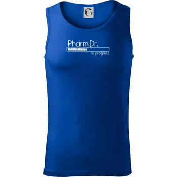 In progress titul PhMr. magistr / magistra filozofie - Tílko pánské Core - XL ( Královská modrá )