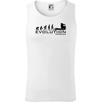 Evoluce trucker - Tílko pánské Core - S ( Bílá )