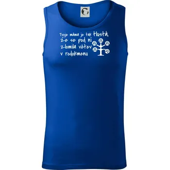 Tvoje mama je tak tlustá - větev - Tílko pánské Core - L ( Královská modrá )