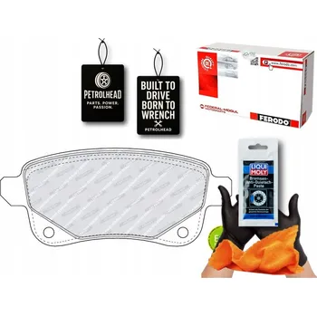 Brzdová destička BRZDOVÉ DESTIČKY ZADNÍ RENAULT CAPTUR II CLIO V FLUENCE #Petrolhead Pro+ Kit3